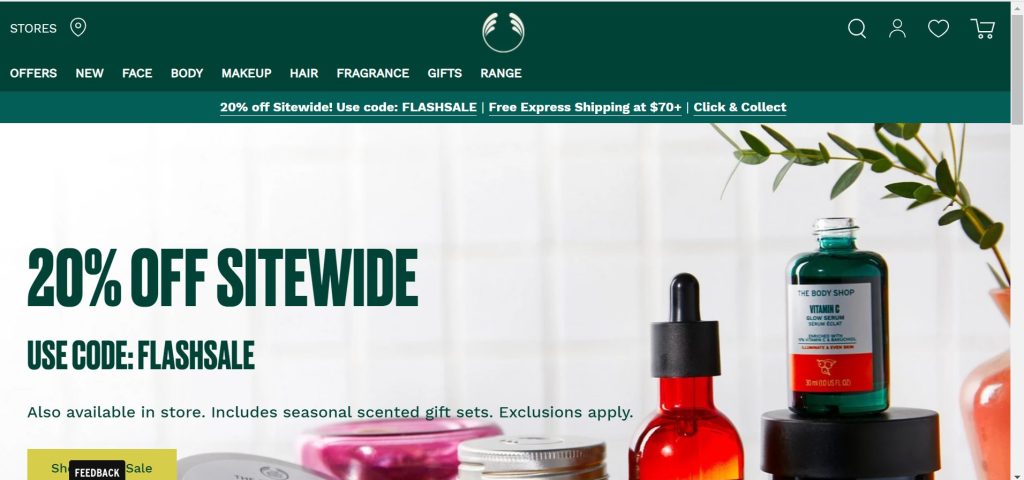 The Body Shop: Sustainable Skincare, Body Care, Hair Care & More Winter Sale: Up to 60% Off