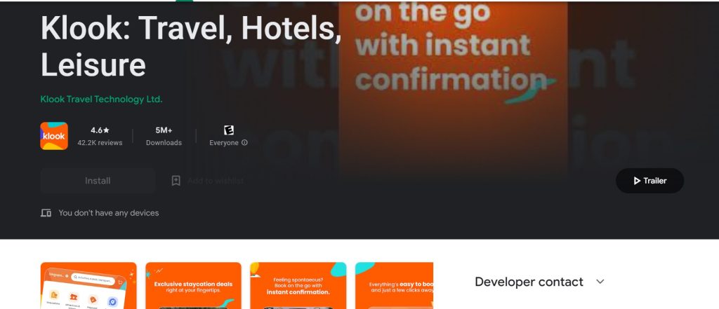 Klook Travel – Activities, tours, attractions and things