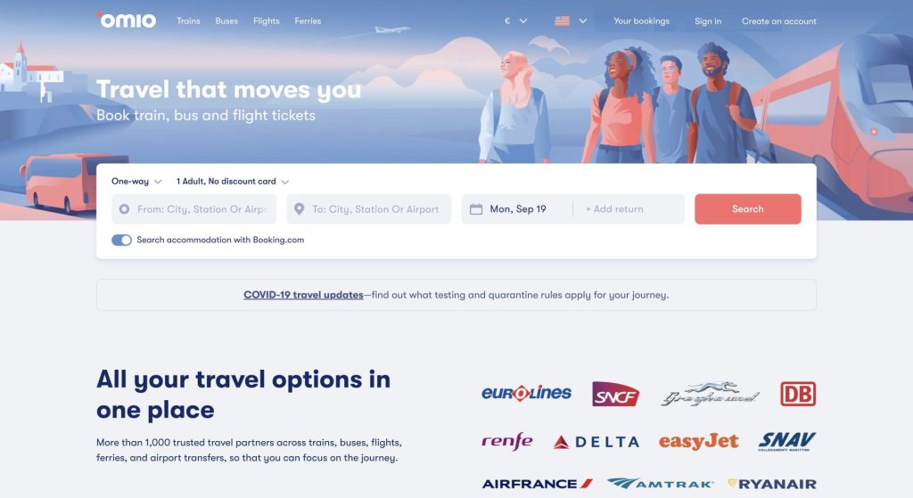 Omio Germany : Compare Fares & Book Train, Bus, Flight Tickets.