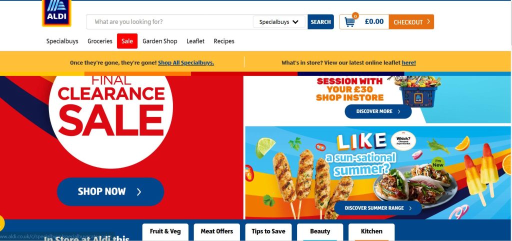 Aldi: ALDI have a range of garden products & supplies.
