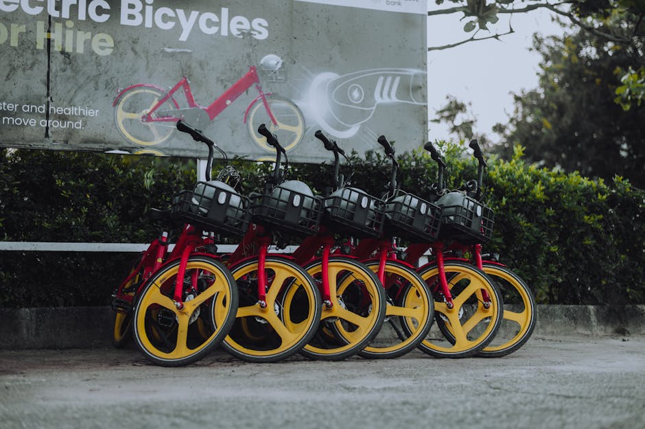 Comparison table of different e-bike models