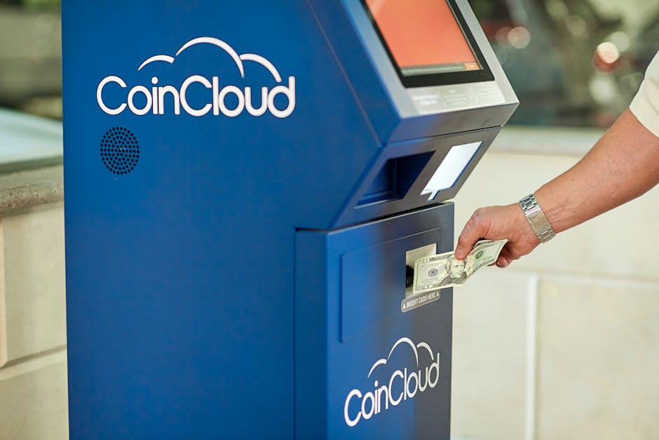 crypto ATM machine in Berlin street
