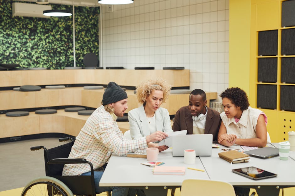 diverse team collaborating in bright startup office in Brazil