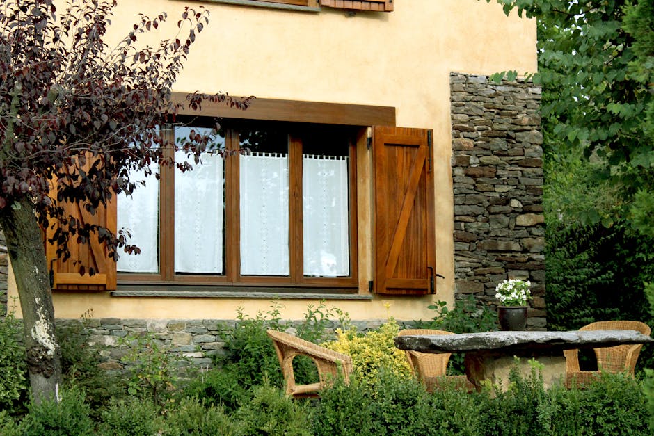 eco-certified rural house garden Spain