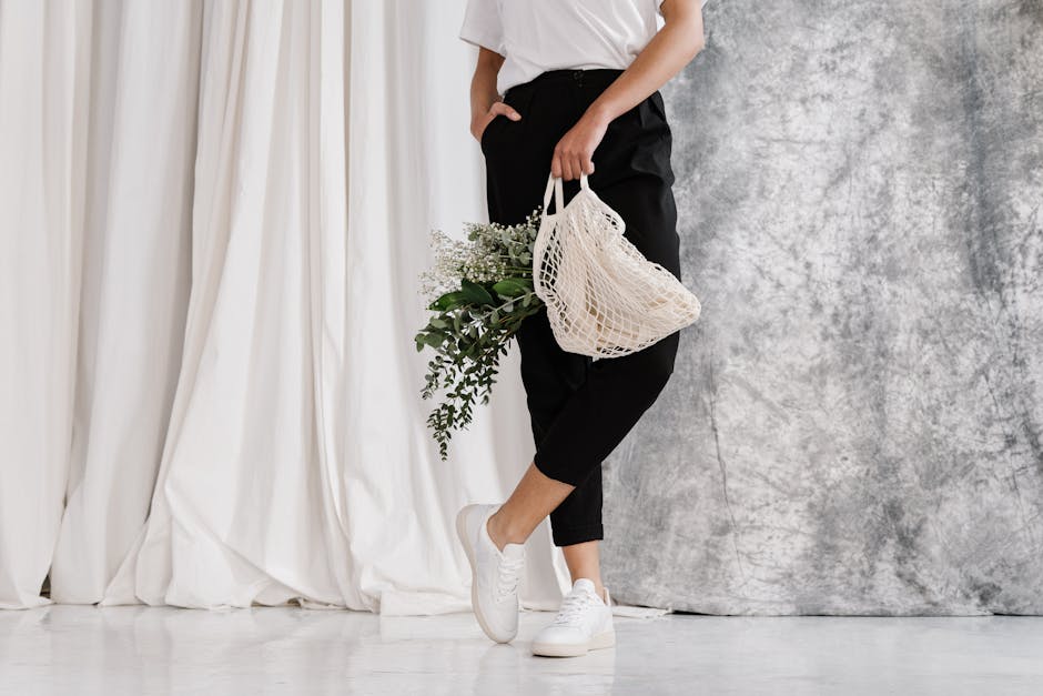 eco-friendly sneaker with natural materials