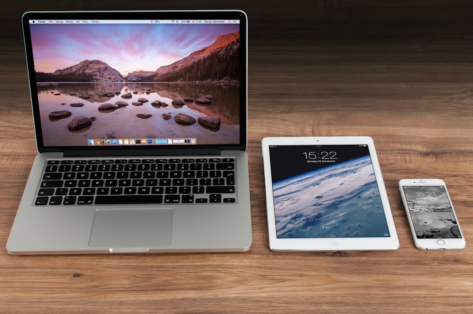 electronic devices displayed on  website