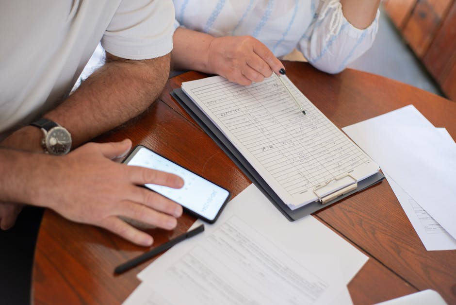 family reviewing solar app on smartphone