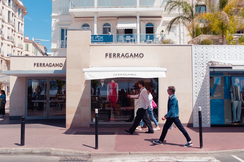 French brand pop-up store fashion event