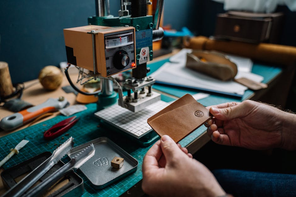High quality leather goods