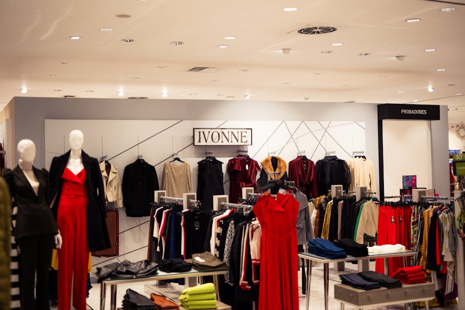 Luxury Brazilian fashion boutique interior