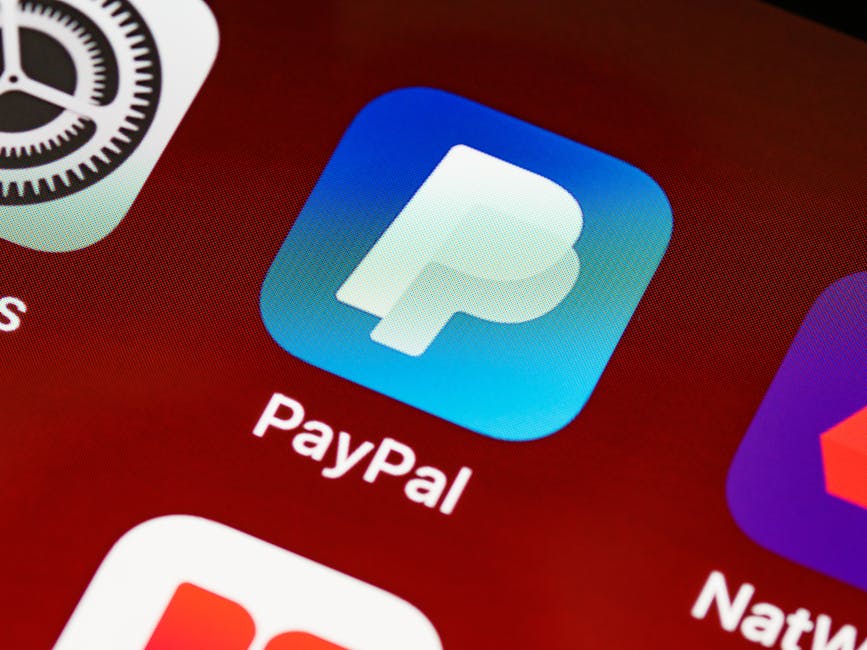 modern banking app interface on smartphone screen