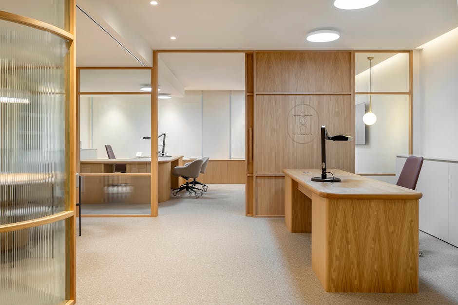 modern office workspace Spain