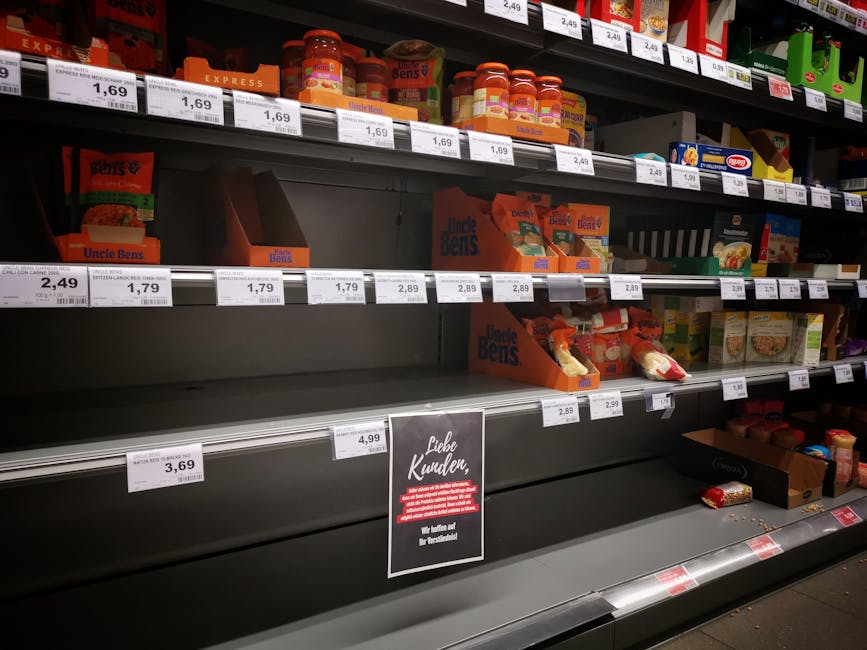 spanish supermarket protein products shelf