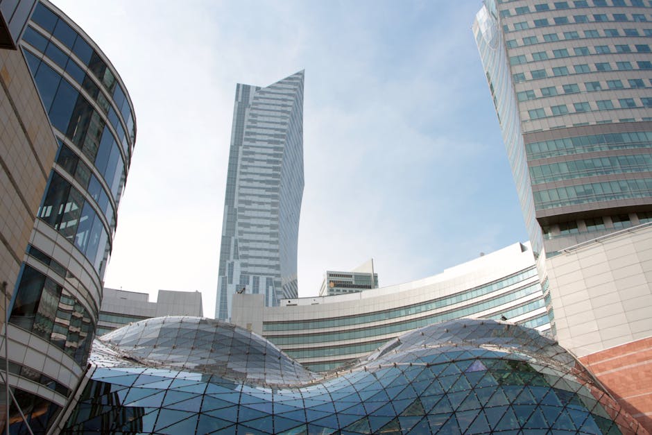 Warsaw luxury  district storefront